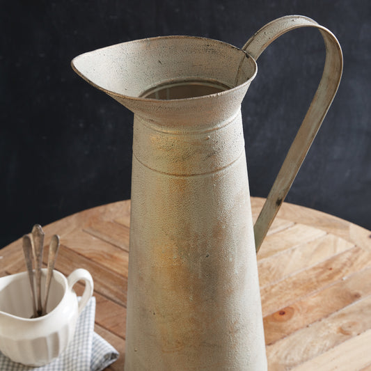 Tall Gold Pitcher