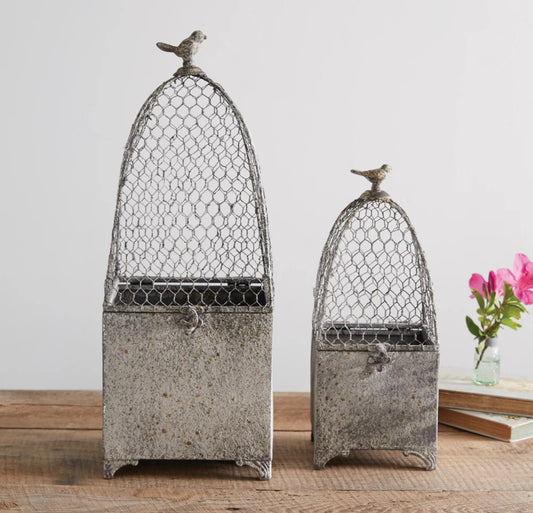 Victorian Metal Cloche