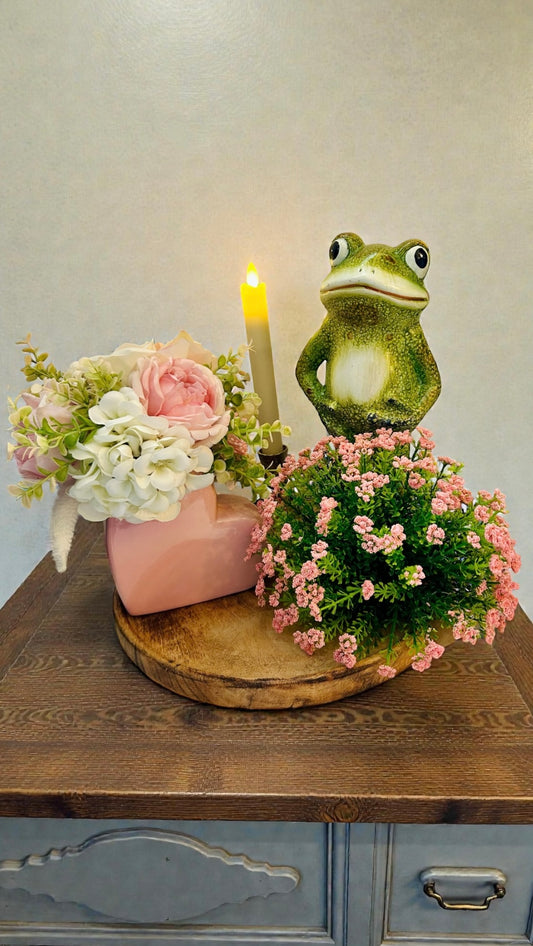 Heart & Hop Decorative Centerpiece