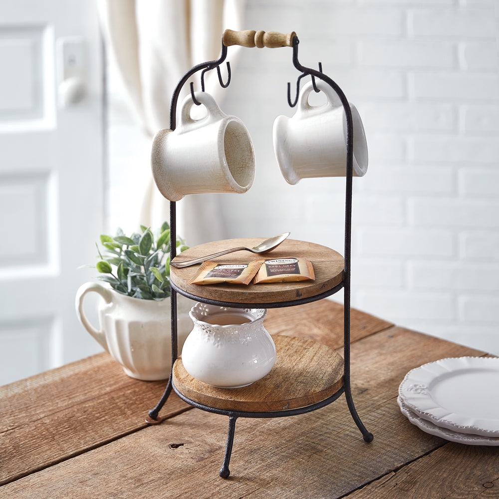Two Tier Mug Rack