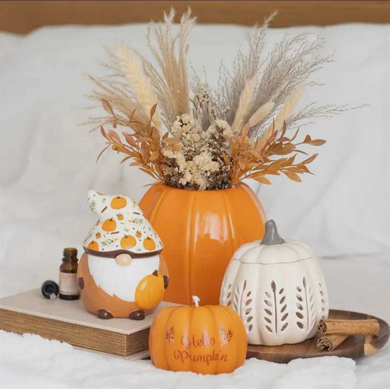 Pumpkin Ceramic Vase