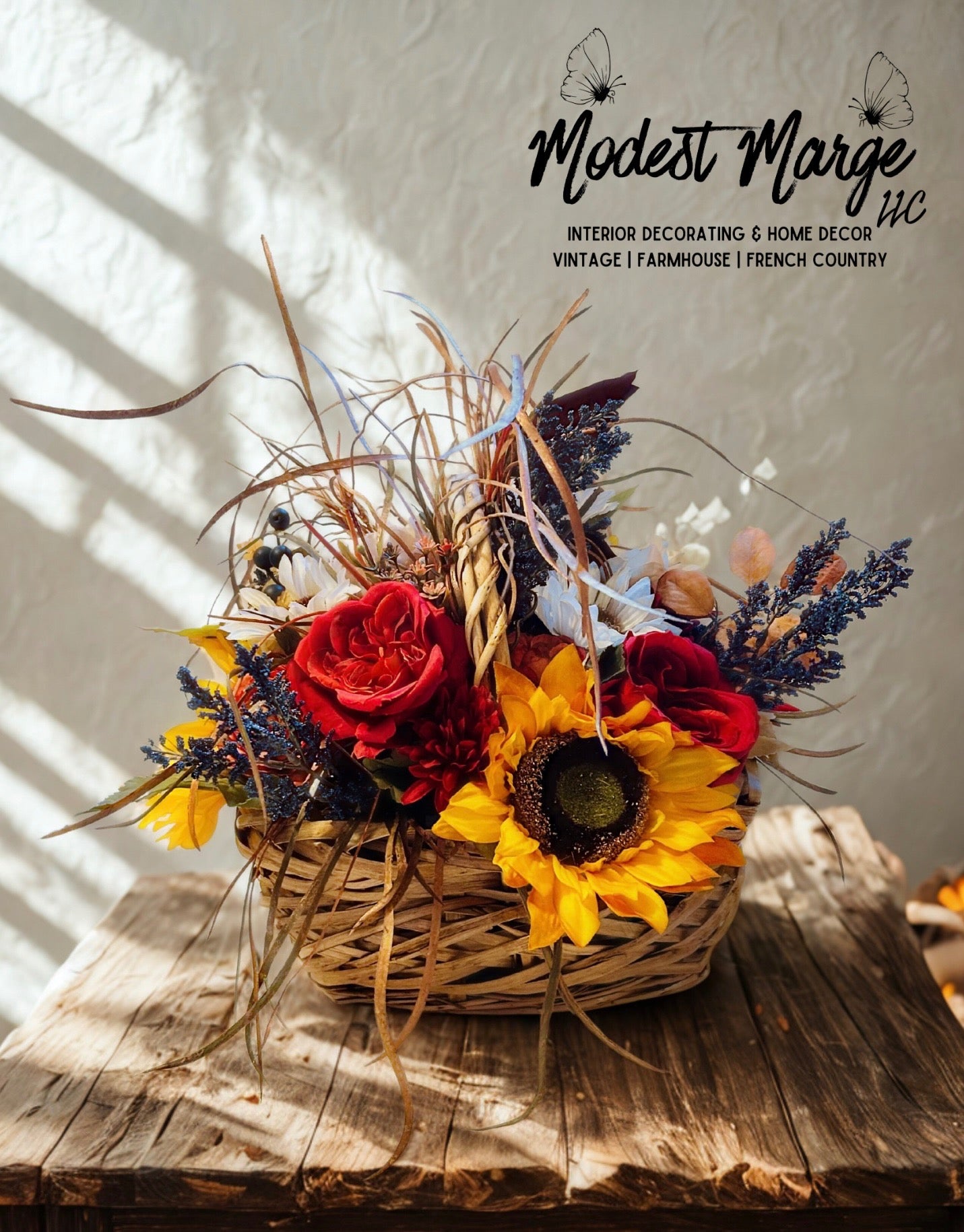 Floral Arrangement | Fall Basket