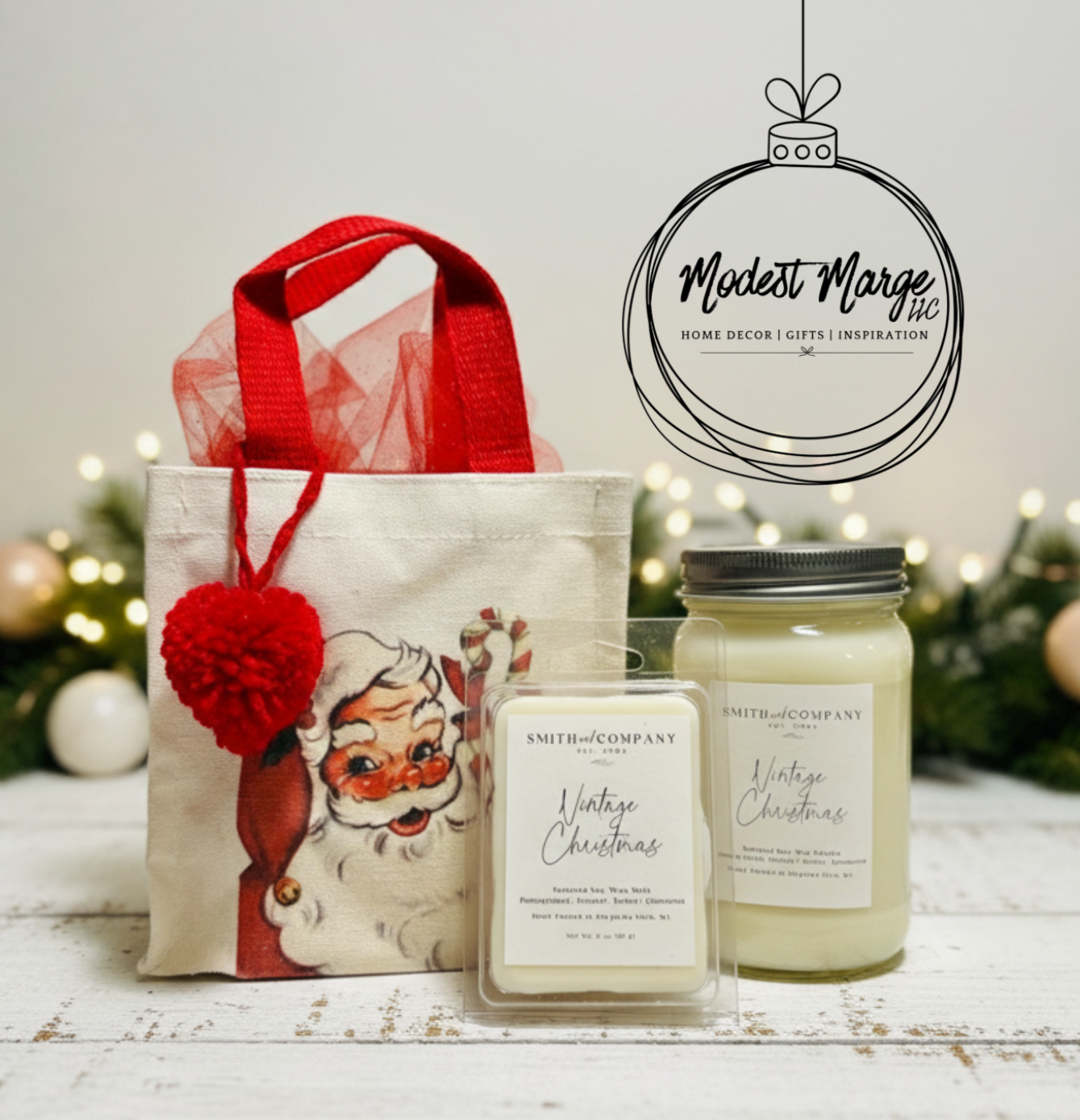 Candle Grab & Go Gift | Vintage Christmas Scent
