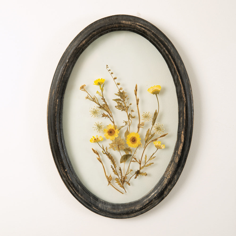 Oval Botanical Wall Decor