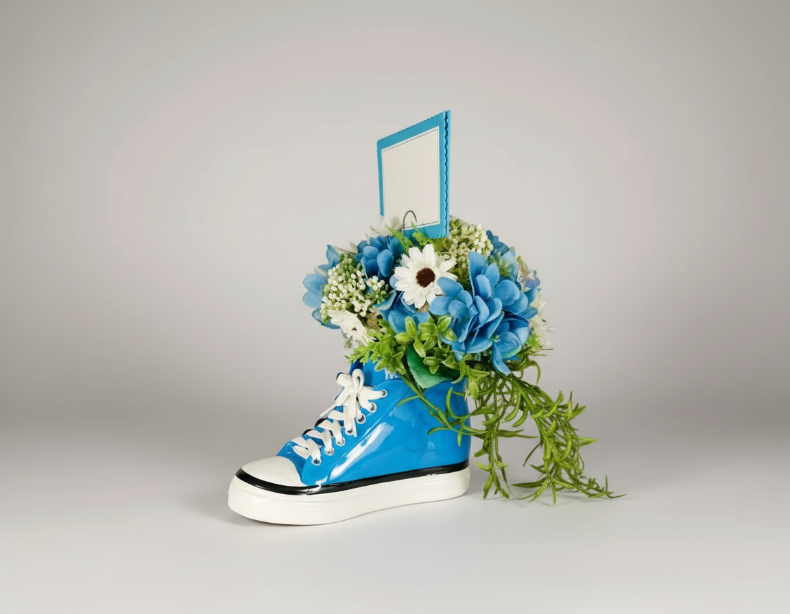 Sneaker Planter | Floral Arrangement