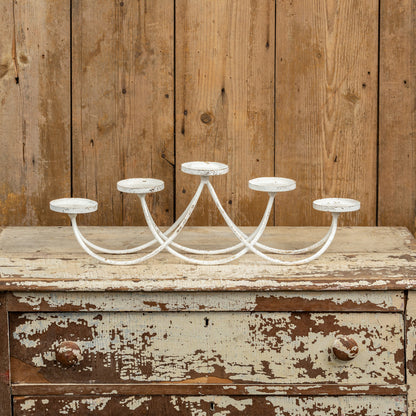 5 Pillar Tabletop Candle Holder