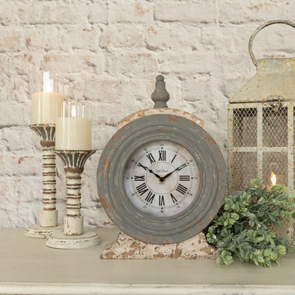 Weathered Tabletop Clock