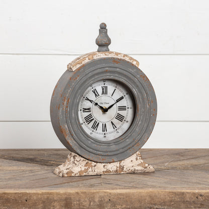 Weathered Tabletop Clock