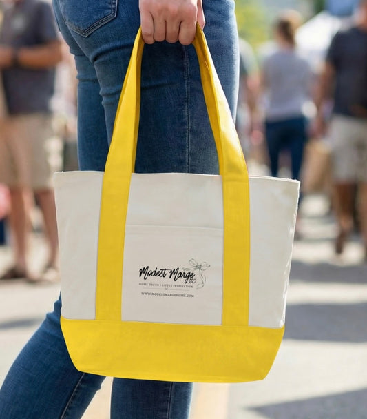 Modest Marge Canvas Tote Bag (Small)