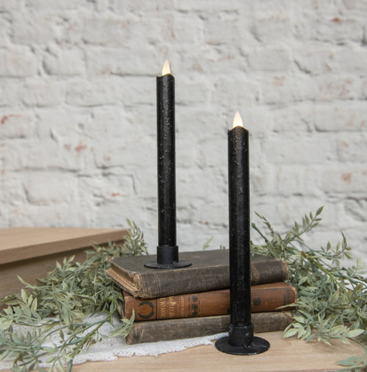 6.5” Moving Flame | LED Tapers (Set of 2)