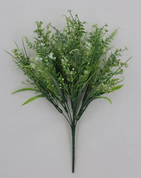 21” Mixed Greenery Bush