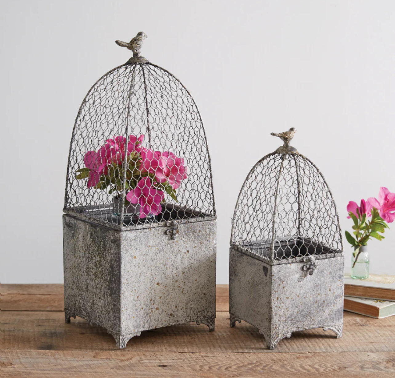 Victorian Metal Cloche