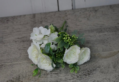 Rose & Hydrangea Bunch 11”