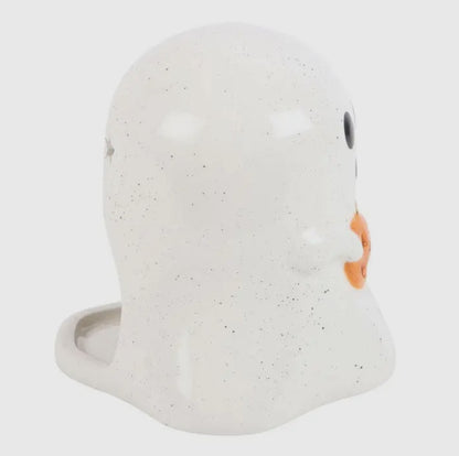 Ghost with Pumpkin | Tea light Holder