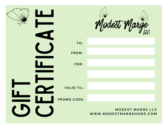 Gift Certificate