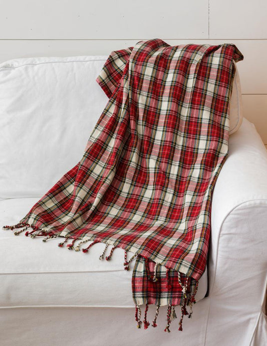 Christmas Plaid Throw