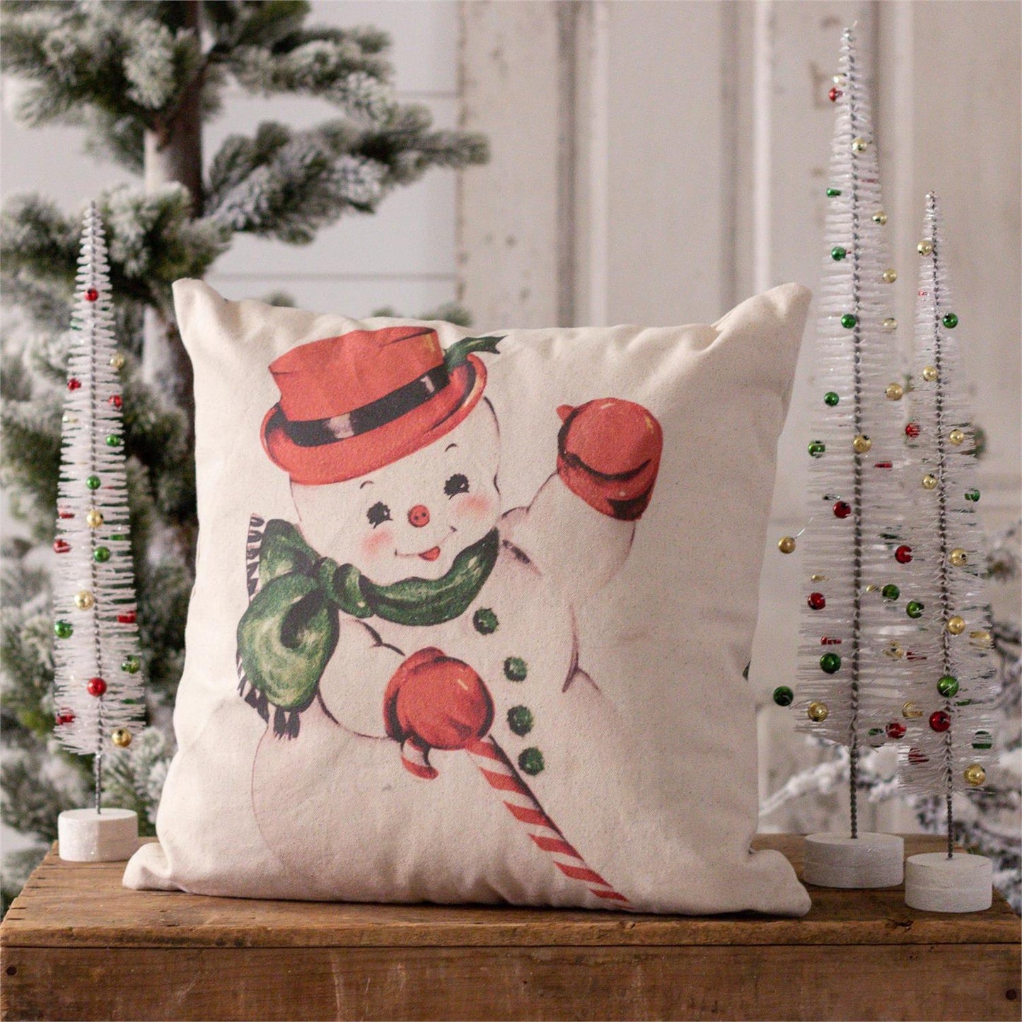 Snowman Pillow