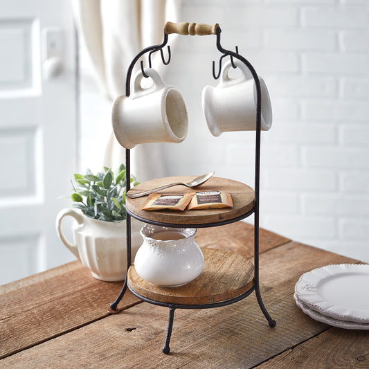 Two Tier Mug Rack