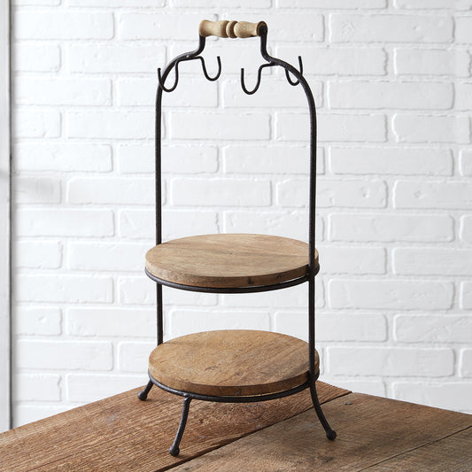 Two Tier Mug Rack