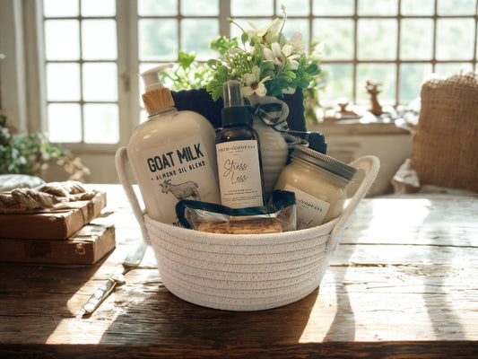 Kitchen Essentials | Modern Farmhouse Gift Basket