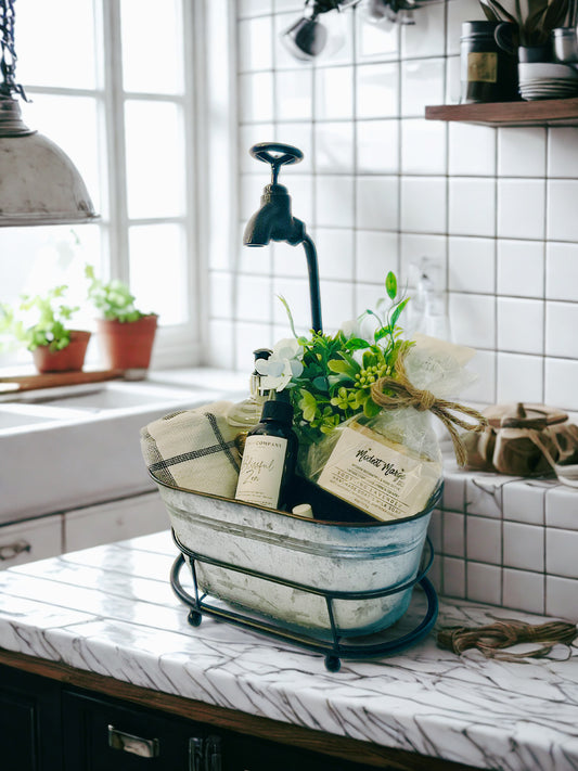 Faucet Planter | Modern Farmhouse Gift