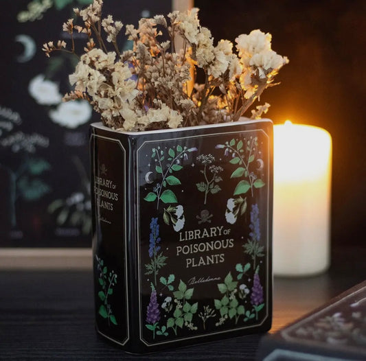 Library of Poisonous Plants | Ceramic Vase