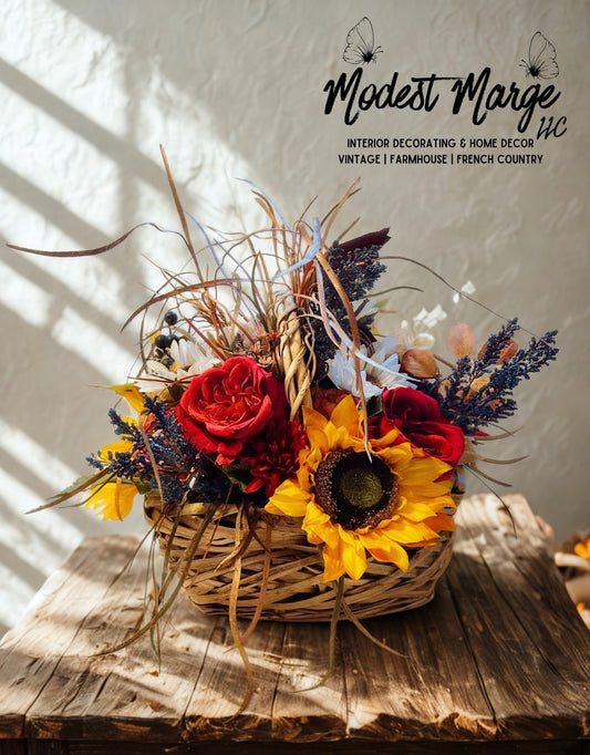 Floral Arrangement | Fall Basket