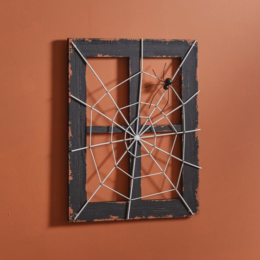 Spider Window Wall Decor