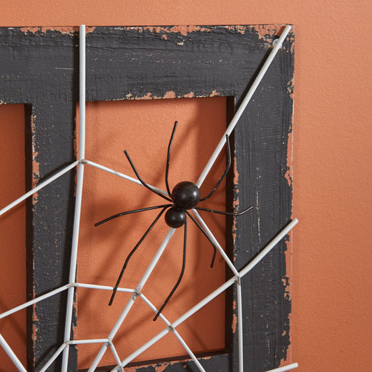 Spider Window Wall Decor