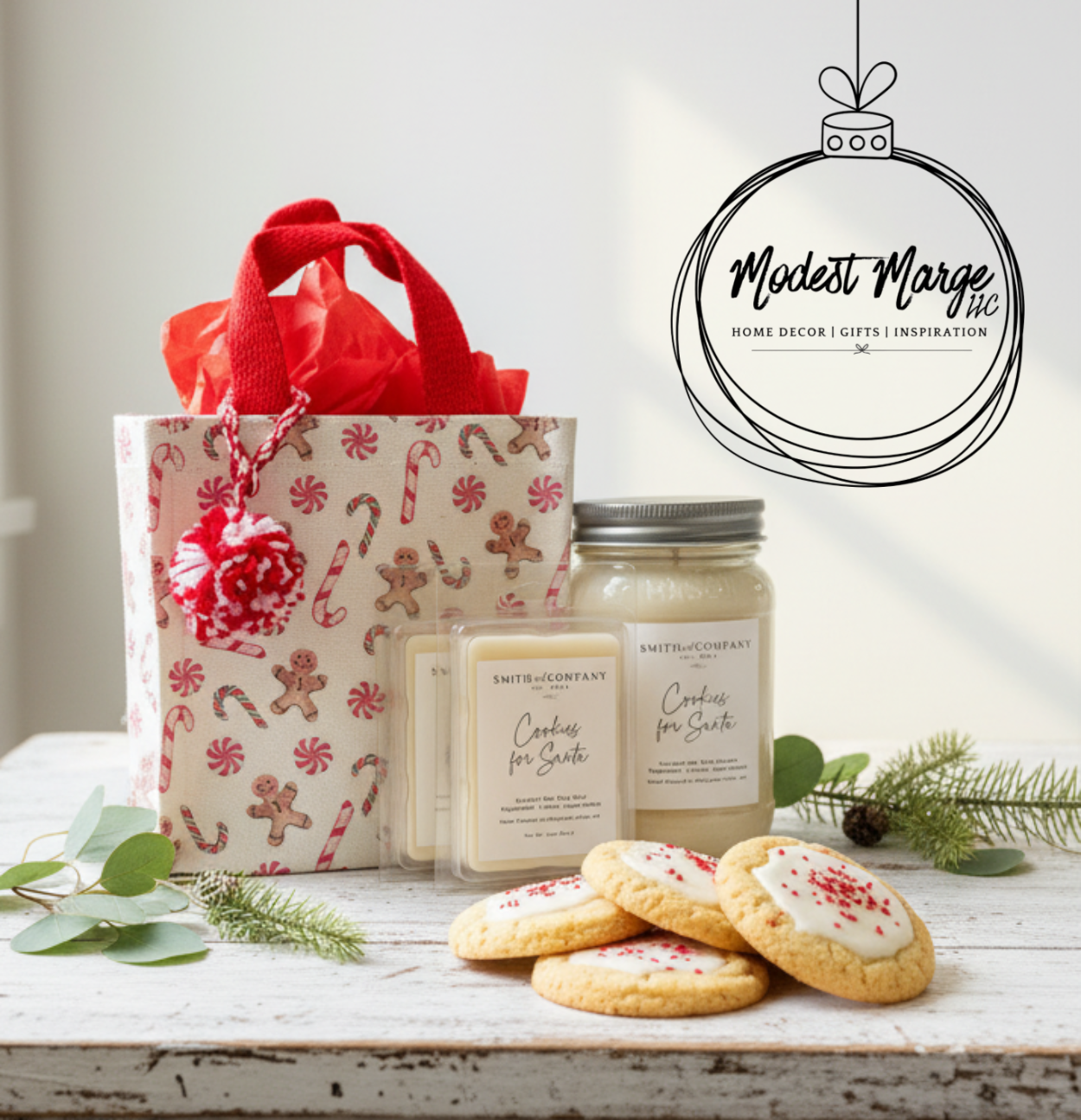 Candle Grab & Go Gift | Cookies for Santa Scent