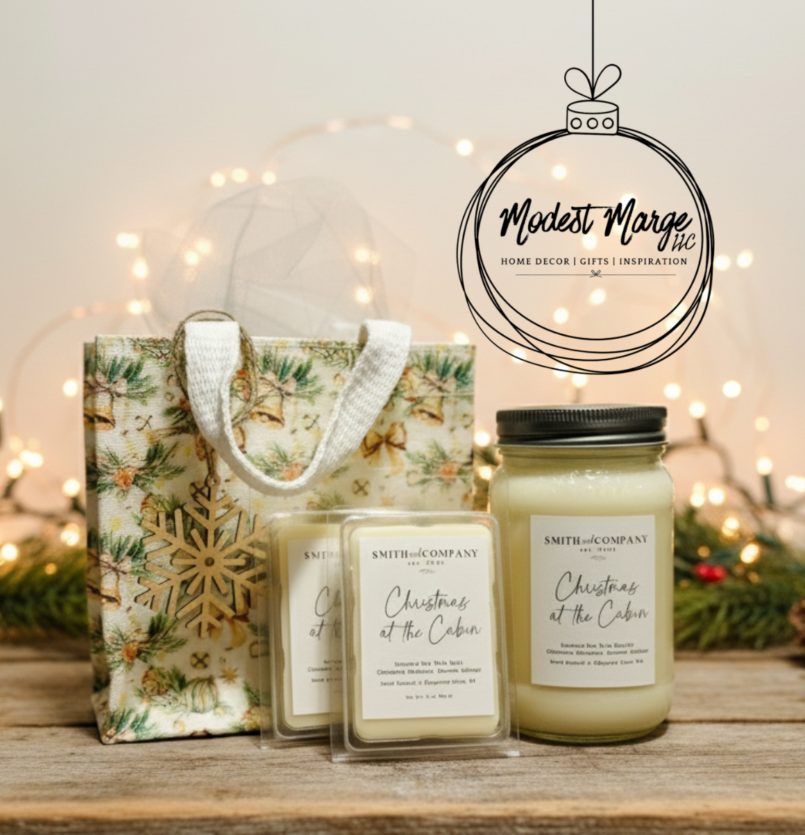 Candle Grab & Go Gift | Christmas at the Cabin Scent
