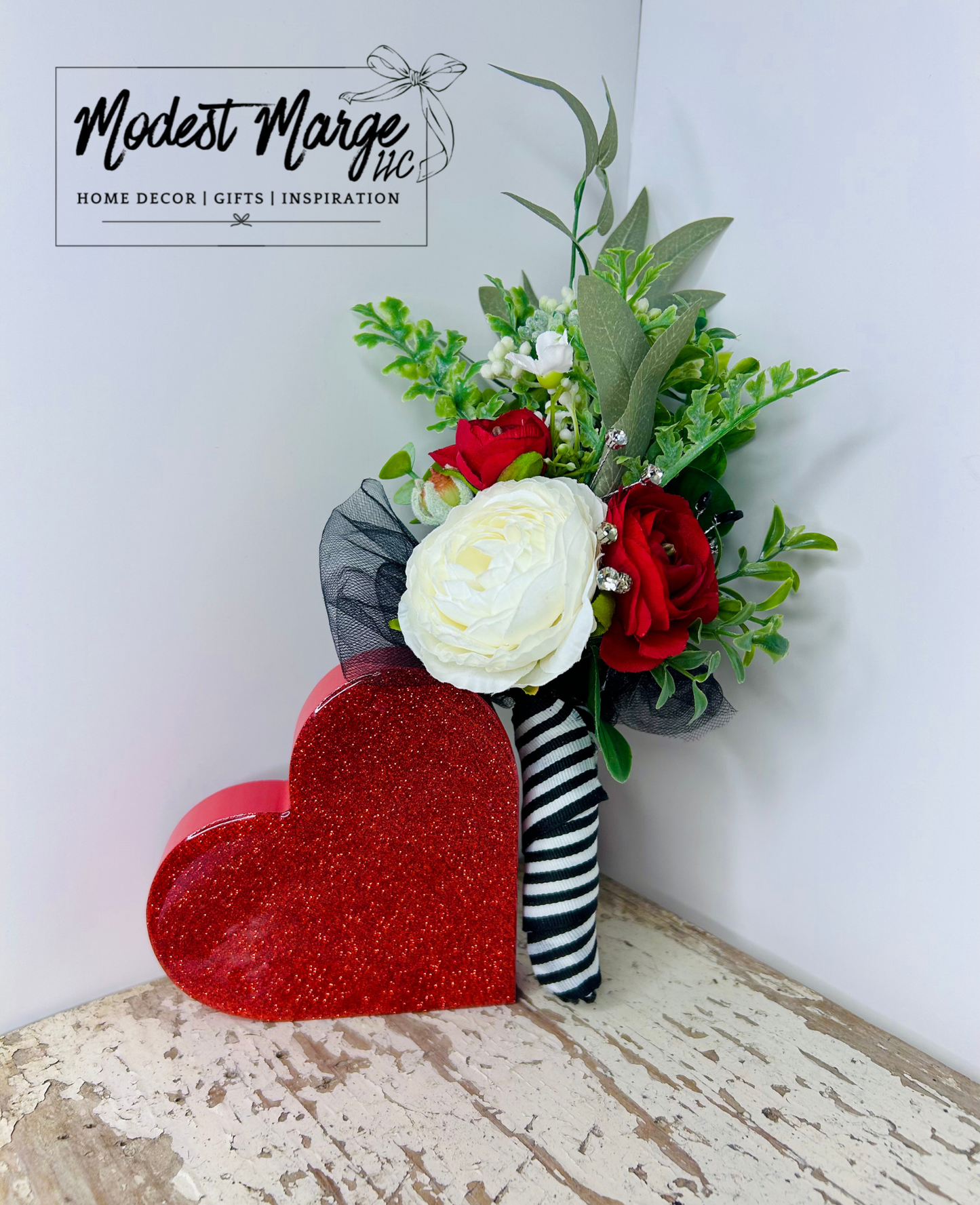 Floral, Candles & Gift Card Gift Set