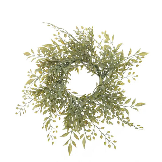 Mixed Myrtle Wreath Candle Ring